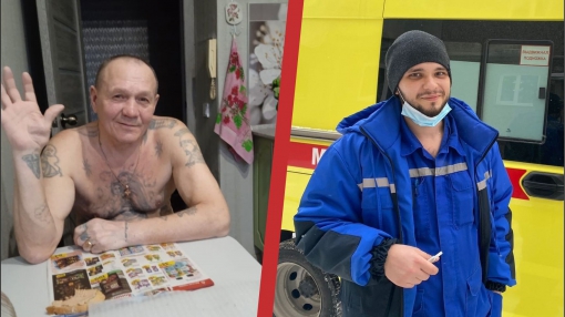 Геннадий Казаков (слева), обвиняемый в убийстве из хулиганских побуждений медбрата Степана Шабурова (справа) / Фото со страниц в соцсетях