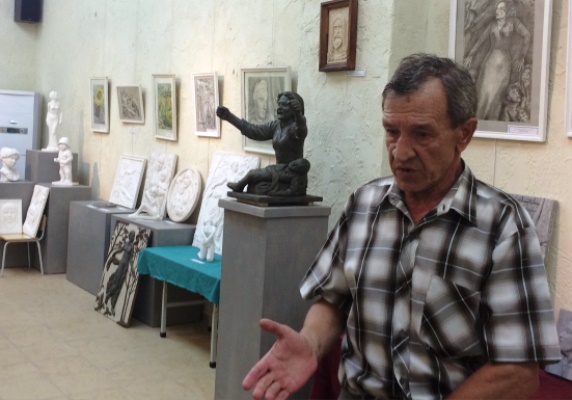 У берёзовского скульптора давно не было персональных выставок в городе