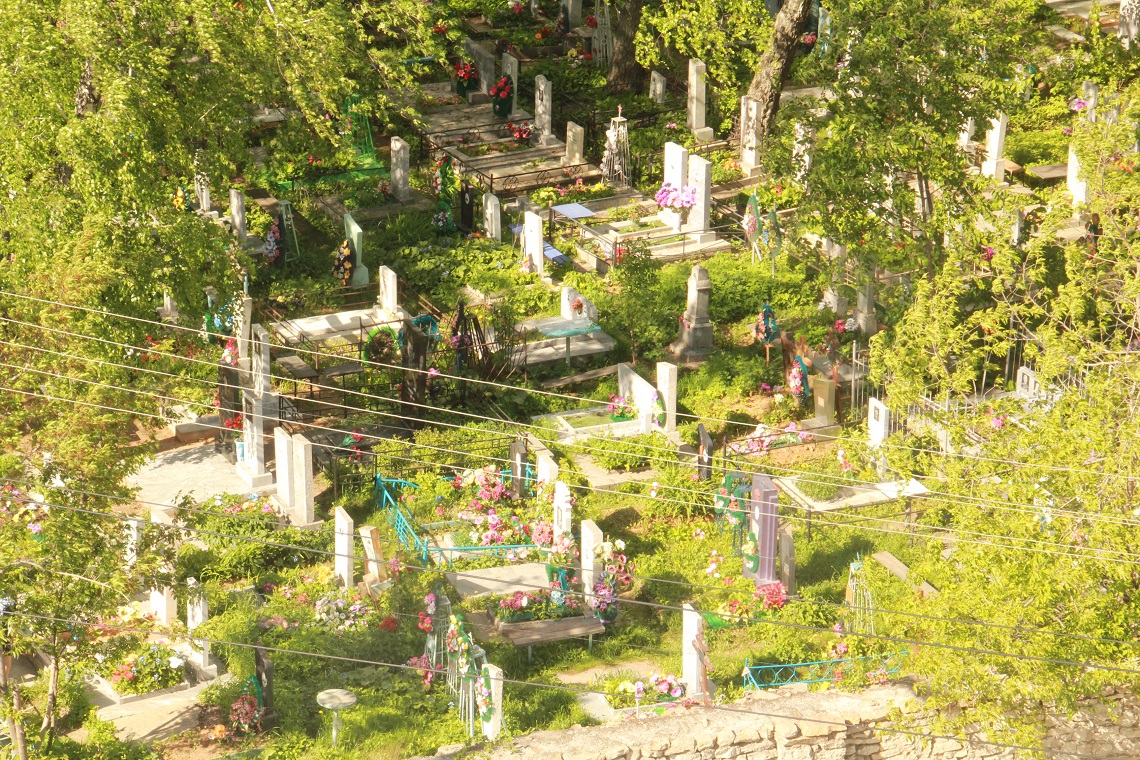 Успенское кладбище в Берёзовском