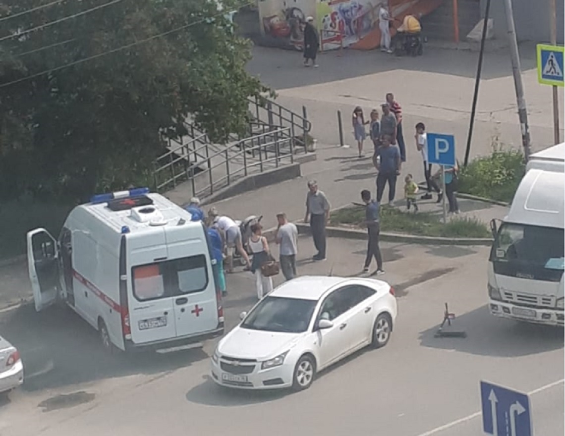 Инцидент произошёл на улице Гагарина