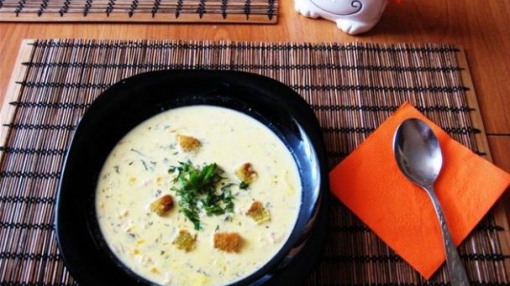 Сырный суп "Тануки"