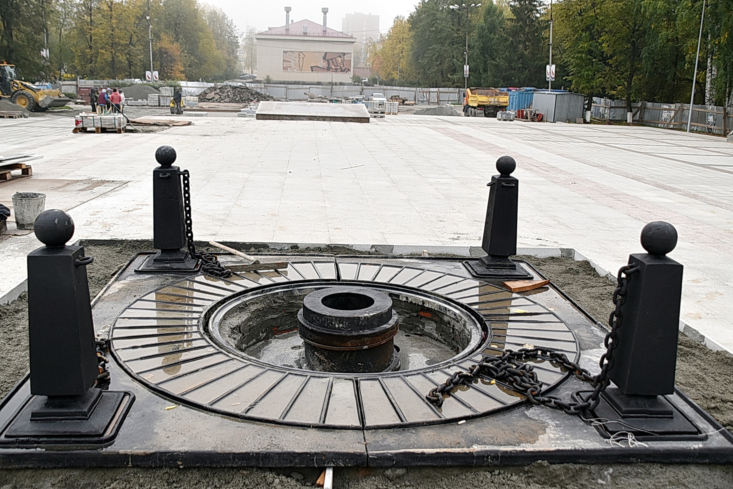 Реконструкция парка Победы
